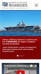 Mobile Screenshot of harboroffshorebarriers.com